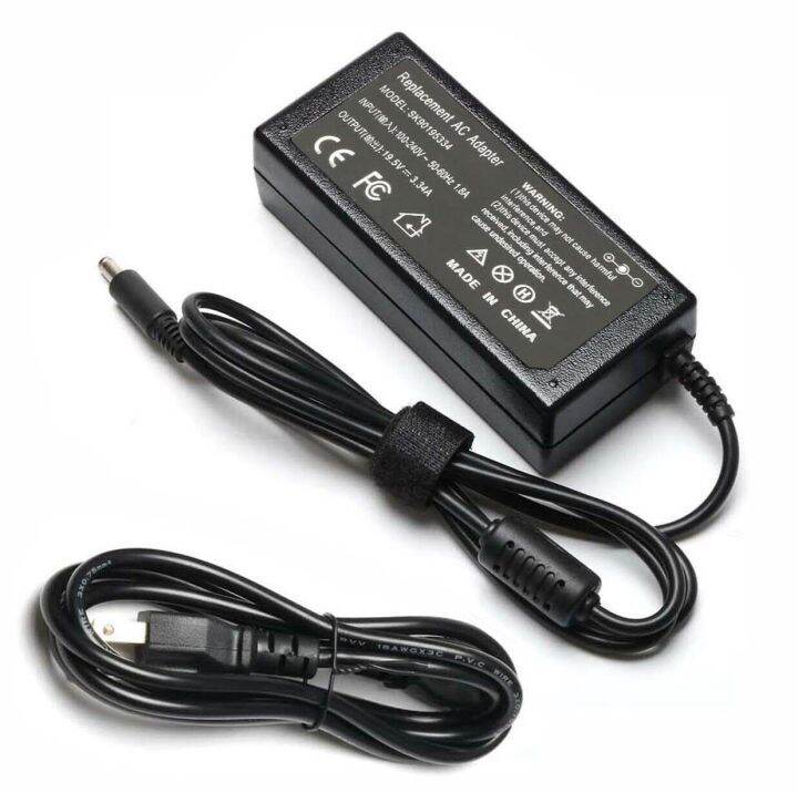 New 65W 19.5V 3.34A AC Power Adapter Charger For Dell Inspiron 15-5567 ...