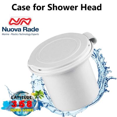Case for Shower Head,Round,with Lid white 35791