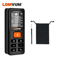 New Digital Tilt Laser Distance Meter 70m 120m Handheld Rangefinder Electronic Leveling Angle Finder 99 Sets Data Tape LOMVUM