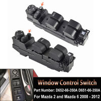 D652-66-350A ใหม่กระจกไฟฟ้าสำหรับ Mazda 2และสำหรับ Mazda 6 2008-2012สวิทช์หน้าต่างรถอุปกรณ์เสริม Hot Sale