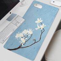 Flower Aesthetic Mouse Pads เกม XL หน้าแรกขนาดควีนไซส์ แผ่นรองเมาส์ใหม่ XXL Keypad พรมกันลื่น แผ่นรองเมาส์ยางธรรมชาติอ่อนนุ่ม