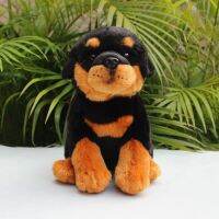 สมจริง ROTTWEILER ความเที่ยงตรงสูงน่ารัก Plushie ยามสุนัขของเล่นตุ๊กตาสัตว์เหมือนจริงจำลองยัดตุ๊กตาของเล่นของขวัญสำหรับเด็ก