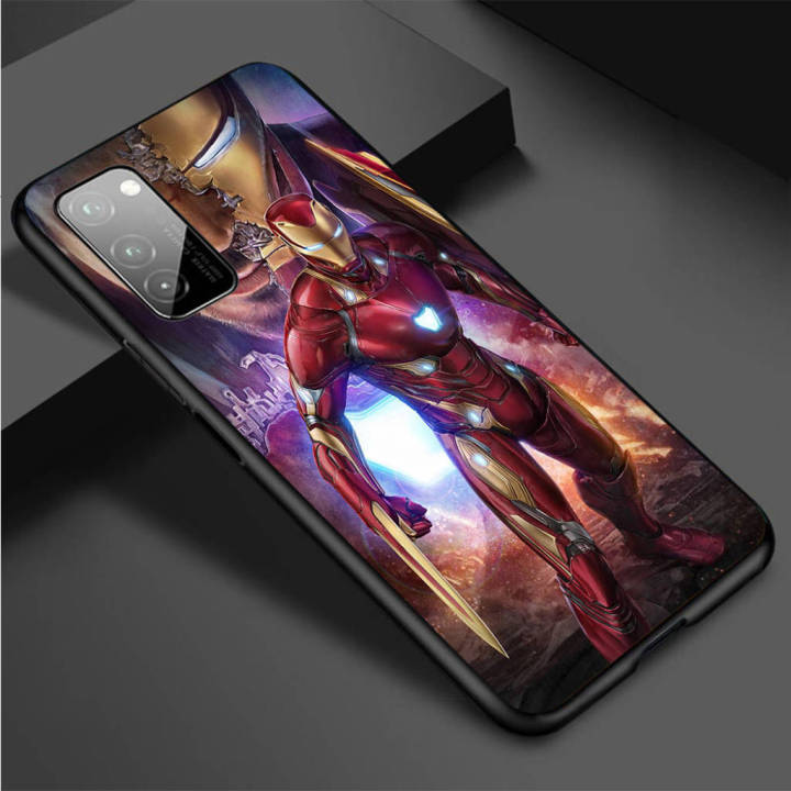 ttl35-iron-man-อ่อนนุ่ม-high-quality-tpu-ซิลิโคน-phone-เคสโทรศัพท์-ปก-หรับ-xiaomi-redmi-s2-k40-k30-k20-5a-6a-7a-7-6-5-pro-plus