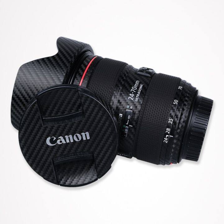 สติกเกอร์เลนส์กล้องถ่ายรูปสำหรับ-canon-ef-24-70มม-f2-8-l-ii-u-ป้องกันรอยขีดข่วนที่คลุมผิวฟิล์มป้องกัน