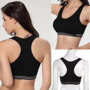 Shop Fashion 1PC Korean Style Comfortable And Simple Stretch Vest Lady Thin  Strap Sports Bra Online