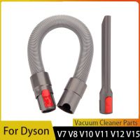 Extension Hose Crevice Tool for Dyson V7 V8 V10 V11 V12 V15 Cordless Vacuum Cleaner Replacement Accessories