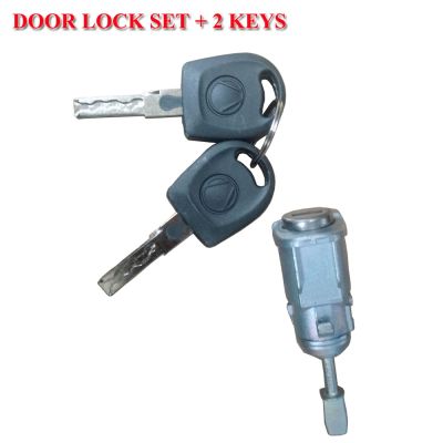 ✢❇☬ NEW DOOR LOCK SERIES FOR VW MK4 GOLF BORA FOX COMPLETE DOOR LOCK SET 2 KEYS FRONT RIGHT SIDE NEW