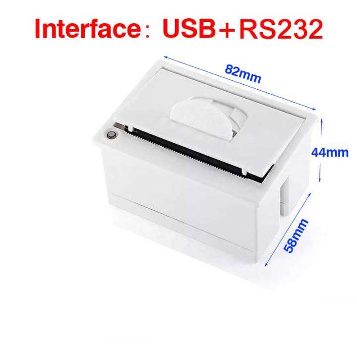 Mini 58Mm Panel Embedded Thermal Printer With Interface RS232 TTL Use