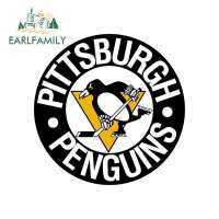 EARLFAMILY 13ซม. X 13ซม. สำหรับ Pittsburgh Penguins Novelty Fine Decal เหมาะสำหรับ VAN SUV รถบรรทุก Pinup Graffiti