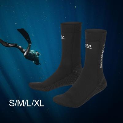 ；。‘【； 3Mm Neoprene Scuba Diving Socks Thermal Flexible Beach Boots Non Slip For Kayaking Swim Beach Scuba Women Men