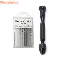 ?【Lowest price】Wonderful อลูมิเนียมมือเจาะบิต keyless Chuck reamer Twist เจาะเครื่องประดับเจาะเครื่องมือ