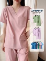 original Confinement Club Yuesao High-end Workwear Beauty Salon Medical Beauty Doctor Washing Clothes Female Nurses Short-sleeved Suit Summer