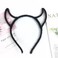 Devil Horn Funny Headband Hairband Headband Hair Hoop for Birthday Carnival Party Gifts Accessories Easter Cosplay