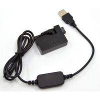 DR-E5 DC Coupler Power Bank 5V USB ACK-E5 Cable Adapter + LP-E5 LPE5 Dummy Battery  For Canon EOS 450D 500D 1000D XS Xsi T1i