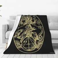 Ready Stock Materia Prima Medieval Alchemy Occult Blanket Bedspread On The Bed Kawaii Bed Blanket Ultralight