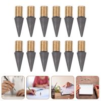 Everlasting Replaceable Inkless Pen Head Tips Infinite Eternal Metal Writing Graphite Nib Replacement Nibs Erasers Drawing Piece Stylus Pens