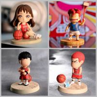 [AhQ ornaments] 8-11เซนติเมตรรุ่น Q อะนิเมะ S Lam Dunk รูป S Akuragi ดอกไม้ถนน Rukawa เมเปิ้ล Akagi Haruko พีวีซีรูปการกระทำของสะสมของเล่นรุ่น