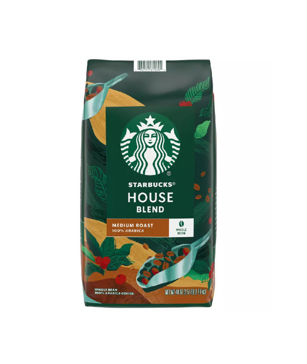 Starbucks House Blend Medium Roast Whole Bean Coffee 1.13kg Lazada PH