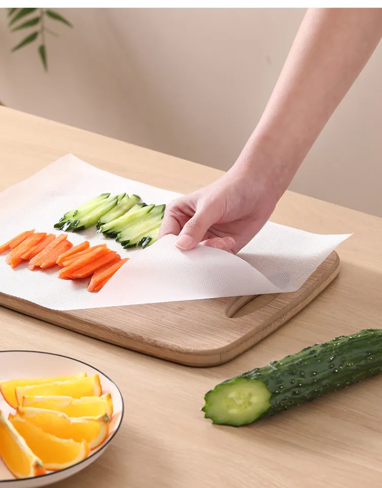 Japan Disposable Simplicity Cutting Board Paper Kitchen Mat Supplementary  Food Fruit Vegetable Cutting Board Adhesive Plate Mat