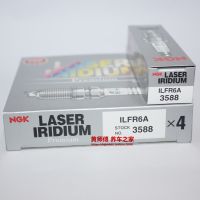 Original-genuine❍☢ NGK iridium platinum spark plug ILFR6A suitable for BYD S7 Songtang Volvo XC60 S60 Mercedes-Benz C180