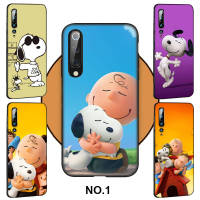 Casing หรับ OPPO A91 F15 A81 A92 A72 A52 A93 A94 Reno 2 2Z 2F 3 4 5 5K 6 4Z 6Z Lite Pro Plus A92S 19HL Cartoon Snoopy cute Pattern Phone เคสโทรศัพท์