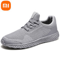 Xiaomi Mijia Running Shoes for Men Summer Soft Breathable Sneakers Non-slip Low Top Jogging Shoes Man Athletic Footwear