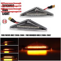 ไฟ LED สัญญาณไฟเลี้ยวแบบไดนามิกไฟกะพริบไฟเลี้ยวต่อเนื่องสำหรับ MK1 Ford Focus 1998-2004 Mondeo MK3 2000-2007 (10)