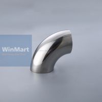 28mm Pipe O/D 304 Stainless Steel Sanitary Butt Weld 90 Degree Elbow Bend Pipe Fitting