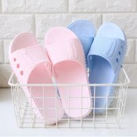 Home indoor soft bottom couple slippers for men and women home summer home slippers cool shower bathroom anti-skid thick bottom