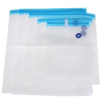 【DT】 hot  Practical Bag Kits Reusable Food Storage Vacuum Seal Bags With Hand Pump Bag Sealing Clips Food Wrap For Food Storage