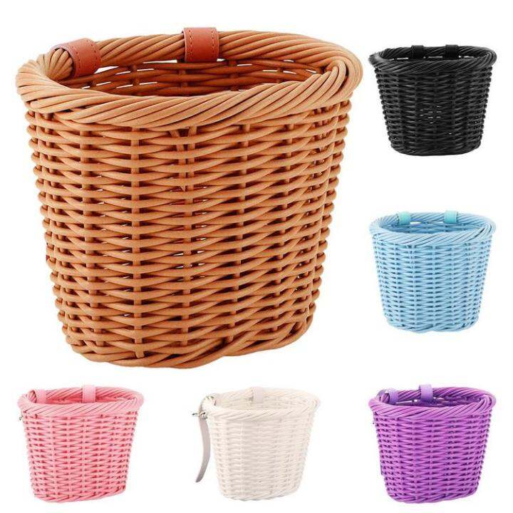 kids-bike-basket-woven-wicker-cruiser-bicycle-basket-with-adjustable-leather-straps-bicycle-storage-baskets-for-kids-and-adult-ideal