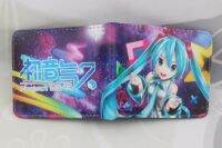 Hatsune Miku Re: ชีวิตในโลกที่แตกต่างจากนักเรียนชายหญิงกระเป๋าสตางค์แบบพับได้การ์ตูนอะนิเมะน่ารักแฟชั่นกระเป๋าเงินใส่เหรียญทรงสั้น PU เด็กหญิงเด็กชายกระเป๋าสตางค์หนัง0000