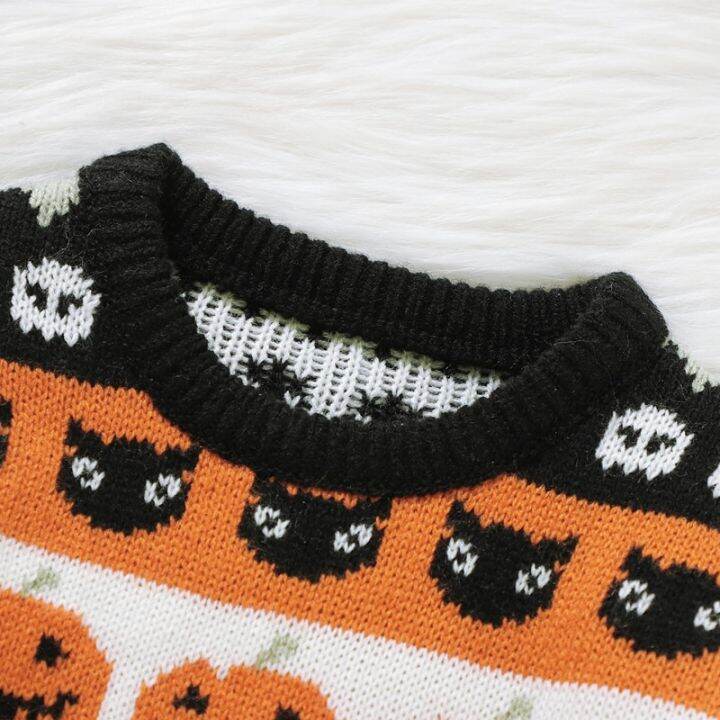 citgeett-autumn-halloween-toddler-baby-boys-girls-sweater-pumpkin-print-sweatshirt-long-sleeve-tops-pullovers-fall-clothes