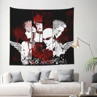 AvalanchetNana Osaki Black Stones Tapestry Hippie Wall Hanging Anime Manga Room Decoration Cloth Witchcraft Wall Car Decoration ！