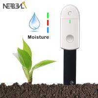 Soil Water Moisture Sensor Monitor Waterproof Indicator Light Soil Hygrometer Humidity Plants Flowers Moist Testing Instrument Adhesives Tape