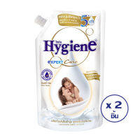 HYGIENE ไฮยีน น้ำยาปรับผ้านุ่ม เอ็กซ์เพิร์ท แคร์ มิลค์กี้ทัช 520 มล. (ทั้งหมด 2 ชิ้น)