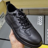 Original Ecco Mens outdoor casual sports running shoes sneakers leather shoes AY61006