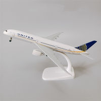 20ซม. โลหะผสมโลหะ Air American Airlines UNITED Boeing 787 B787 Airways เครื่องบินรุ่นเครื่องบินรุ่น Diecast เครื่องบินล้อ #007