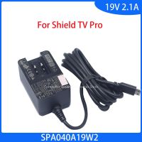 2013ใหม่ของแท้สำหรับ Shield TV Pro Media Server อะแดปเตอร์ AC แหล่งจ่ายไฟ SPA040A19W2 19V 2.1A EU อะแดปเตอร์เครื่องชาร์จปลั๊กอเมริกันอังกฤษ