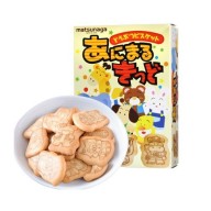 Bánh quy hình thú Matsunaga Nhật Bản hộp 35g Matsunaga Seika Animaru Kid 35g thumbnail