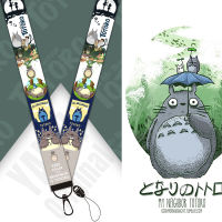 ญี่ปุ่นอะนิเมะMiyazaki Hayaoโทรศัพท์มือถือเดิมสายชาร์จมือถือพร้อมพวงกุญแจน่ารักTotoroสายคล้องข้อมือโทรศัพท์มือถือสายคล้องคอสำหรับID Card Key Chainกล้องสายคล้องDIYแขวนเชือกการ์ตูนสายรัดข้อมืออุปกรณ์เสริม