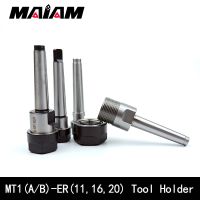 mta1 mtb1 ER11 ER16 ER20 cnc tool holder morse No. 1 tool holder rear pull flat tail mt1 CNC center tool holder er collet chuck