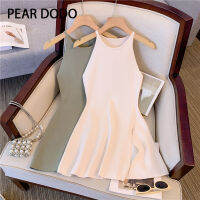 PEAR DODO เสื้อกล้ามถักแบบแยกสำหรับผู้หญิงจากเกาหลี