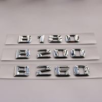 【Taste life】3D ABS Chrome Silver รถด้านหลังป้ายสติกเกอร์ B180 B200 B260 B220 CDI Emblem สำหรับ Mercedes W245 W246 B CLASS อุปกรณ์เสริม