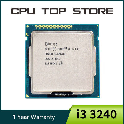 ใช้ใน3240 I3แบบ Dual Core 3.4GHz LGA 1155เครื่องประมวลผลซีพียูแคช3MB