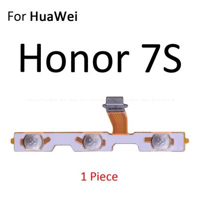 ริบบิ้นปุ่มพาวเวอร์ปิดเสียงสำหรับ HuaWei Honor Play 8A 7C 7A 7X 7S 6A 6C 6X 5C Pro ปุ่มปิดเสียงสายเคเบิลควบคุมดิ้นอะไหล่ทดแทน LPX3762