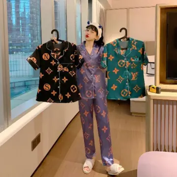 vuitton silk pajamas