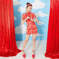 [ Pre-order 7 วัน ] PLOY-TAI CNY2023 (เจียอี) Mini Dress