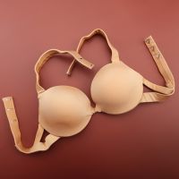 DIY Belly Dance Clothing Solid Color Push Up Underwire Egyptian Style Bra Dance Tops Costume Bra Nude