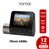 Camera hành trình ô tô 70mai Dash cam A500S ghi hình trước giám sát đỗ xe kết nối nhanh chóng tầm nhìn xa ban đêm